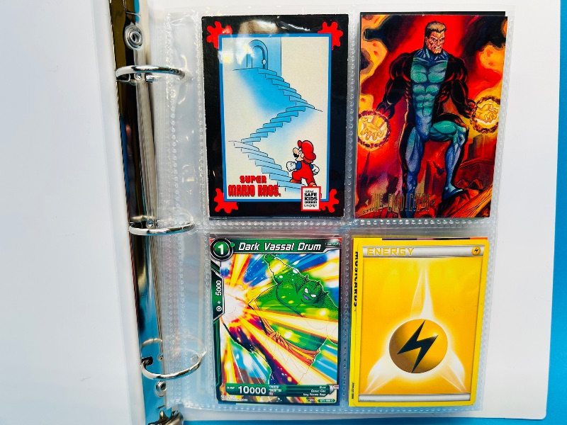 Photo 1 of 165543…  final sale now returns/refunds -88 mixed character/trading cards in binder 