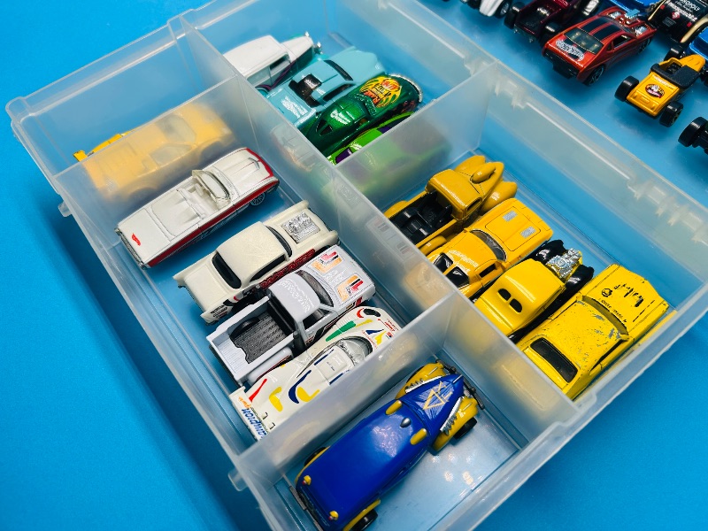 Photo 1 of 165544…28 die cast cars in case