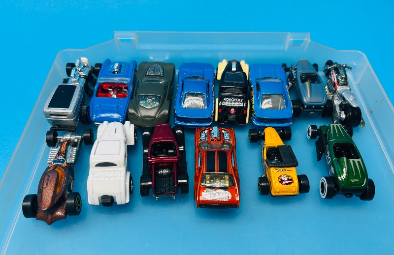 Photo 1 of 165544…28 die cast cars in case