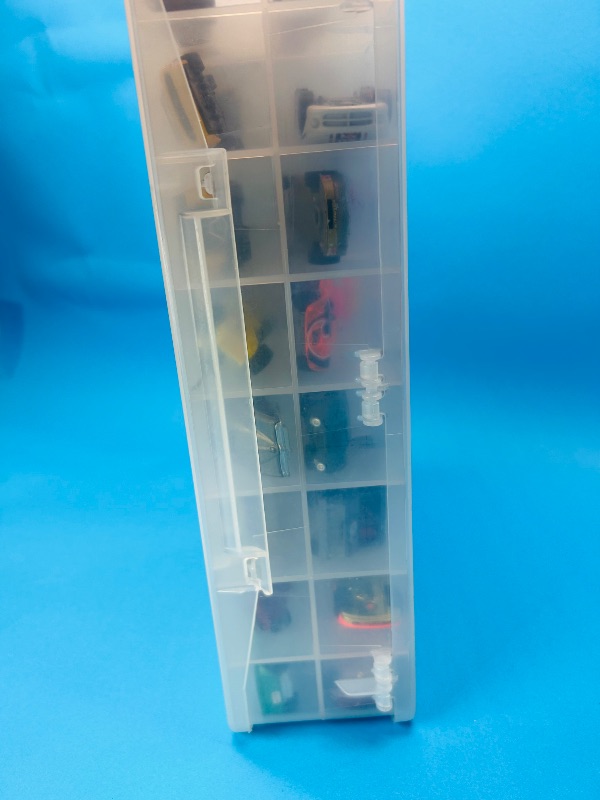 Photo 1 of 165545…48 die cast cars in two sided case