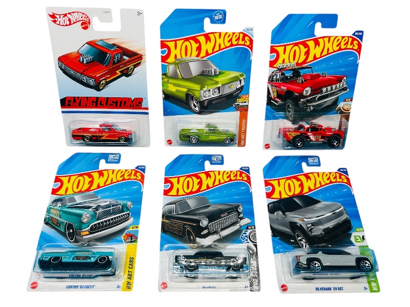 Photo 1 of 165547…6  hot wheels die cast Chevy cars