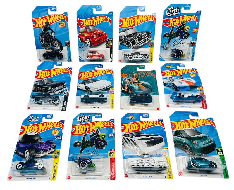 Photo 1 of 165550…bent packages-12  hot wheels die cast cars - bends, folds, wear
