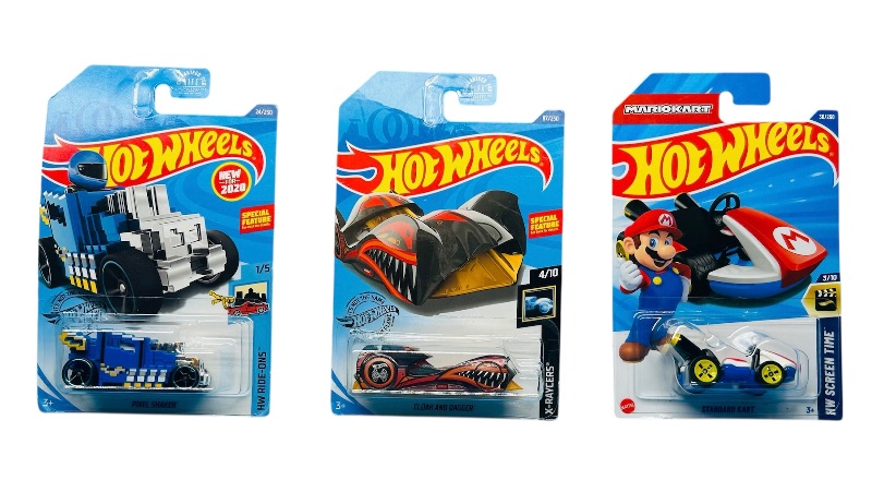 Photo 1 of 165553… 3?hot wheels die cast specialty cars