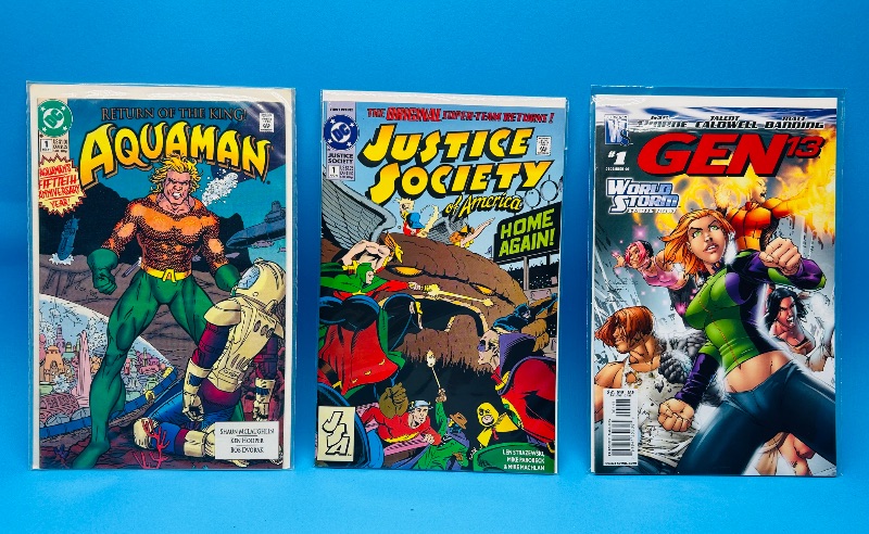 Photo 1 of 165563…  #1 comics in plastic sleeves 