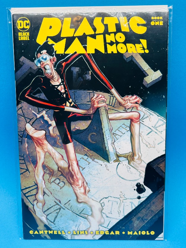 Photo 1 of 165566…plastic man no more book one in plastic sleeve 