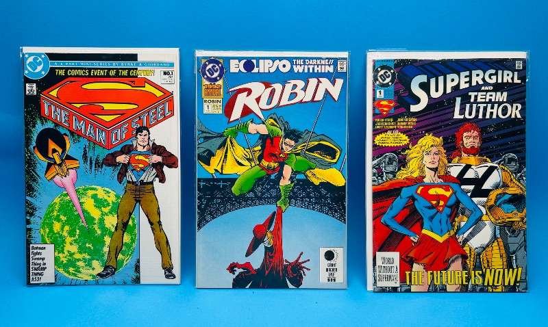 Photo 1 of 165568…  #1 comics in plastic sleeves 