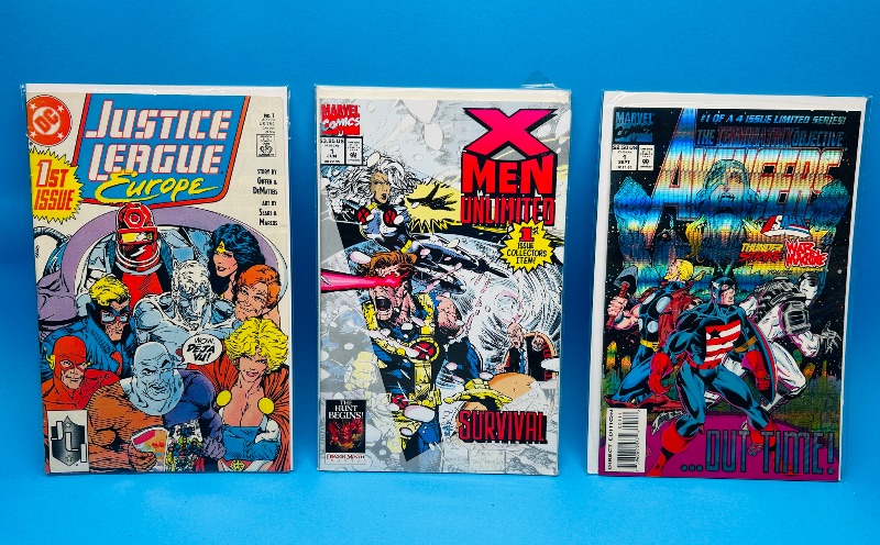 Photo 1 of 165569…  #1 comics in plastic sleeves 