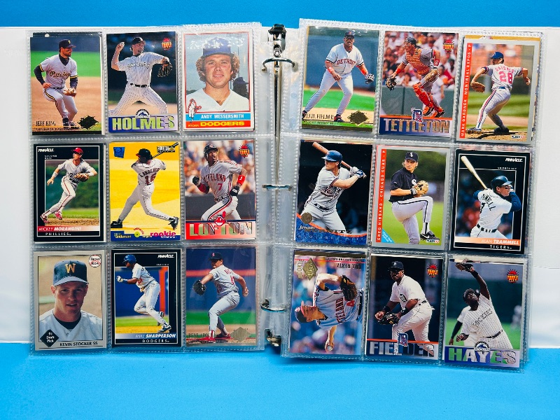 Photo 1 of 165570… final sale no returns/refunds-360 mixed baseball cards in binder