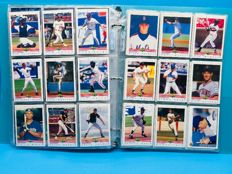 Photo 1 of 165571…final sale no returns/refunds-360 mixed baseball cards in binder 