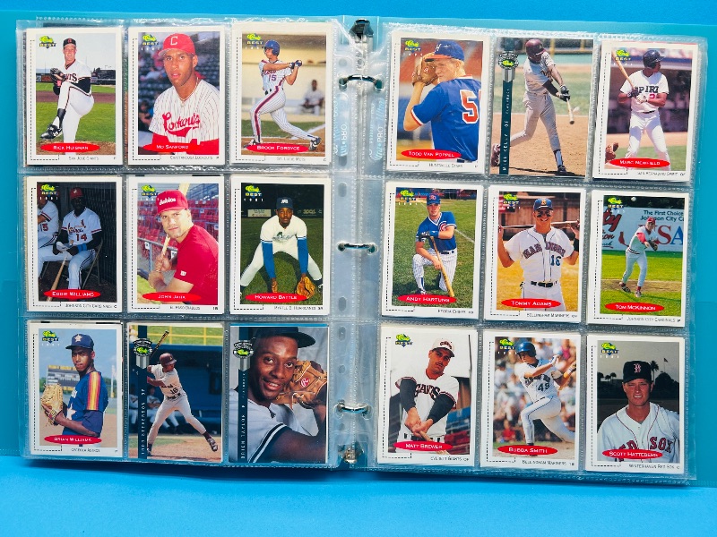 Photo 1 of 165571…final sale no returns/refunds-360 mixed baseball cards in binder 