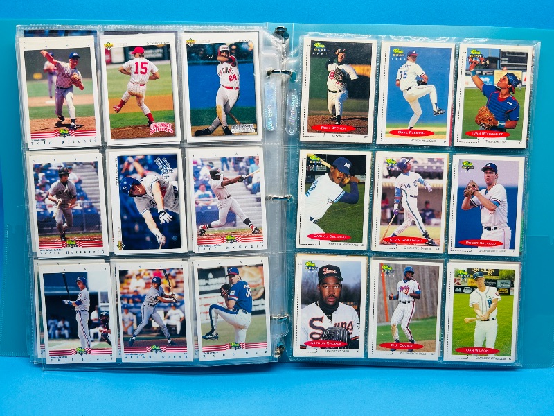 Photo 1 of 165571…final sale no returns/refunds-360 mixed baseball cards in binder 