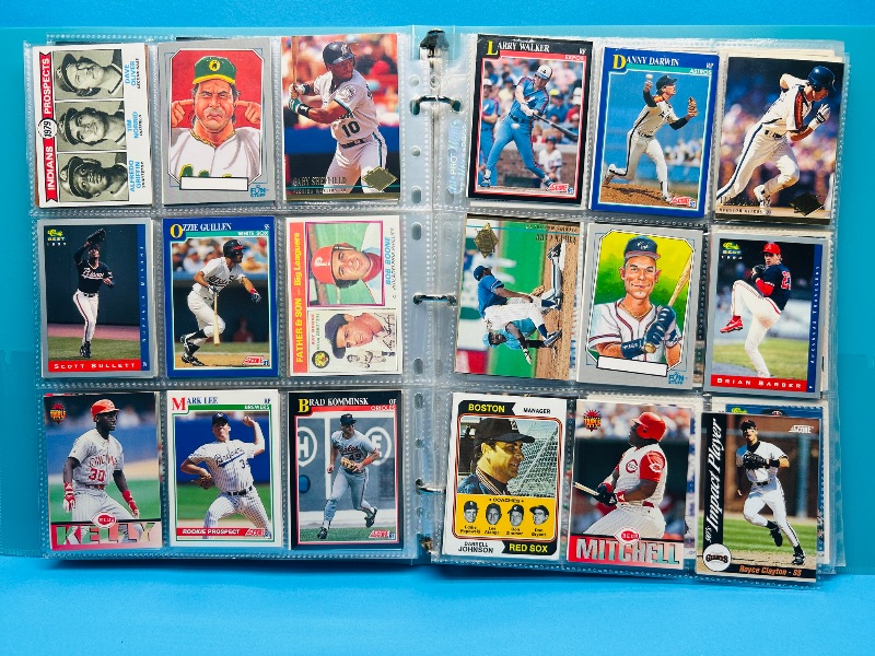 Photo 1 of 165571…final sale no returns/refunds-360 mixed baseball cards in binder 
