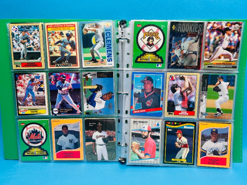 Photo 1 of 165599… final sale no return/refund-270 made mixed  baseball cards in binder 