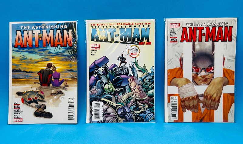 Photo 1 of 165607…3 Ant-man  comics in plastic sleeves 