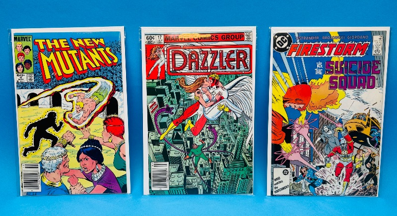 Photo 1 of 165613…3 vintage comics in plastic sleeves 