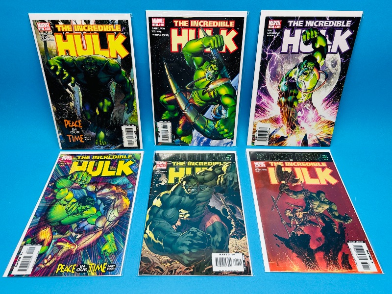 Photo 1 of 165622…Hulk #88-93 comics in plastic sleeves