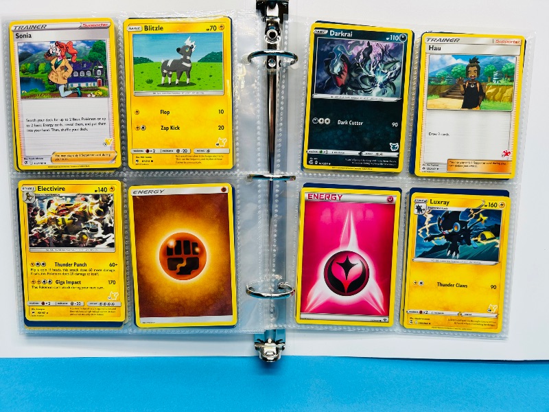 Photo 1 of 165624… final sale n return/refund-112 mixed Pokemon cards in binder