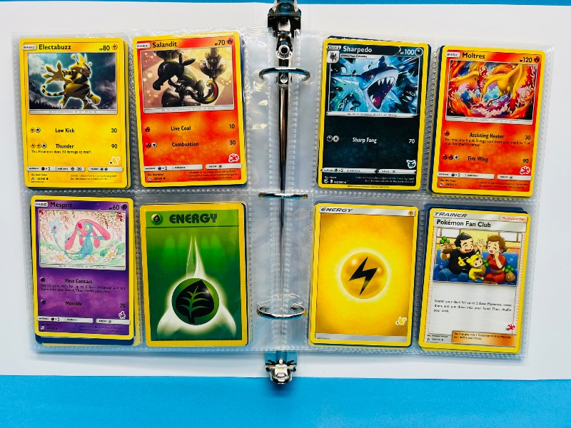 Photo 1 of 165624… final sale n return/refund-112 mixed Pokemon cards in binder