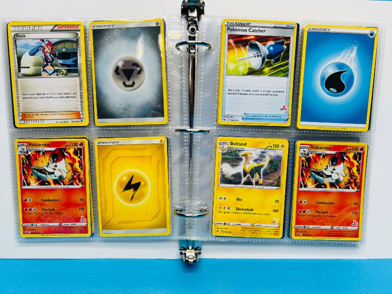 Photo 1 of 165624… final sale n return/refund-112 mixed Pokemon cards in binder