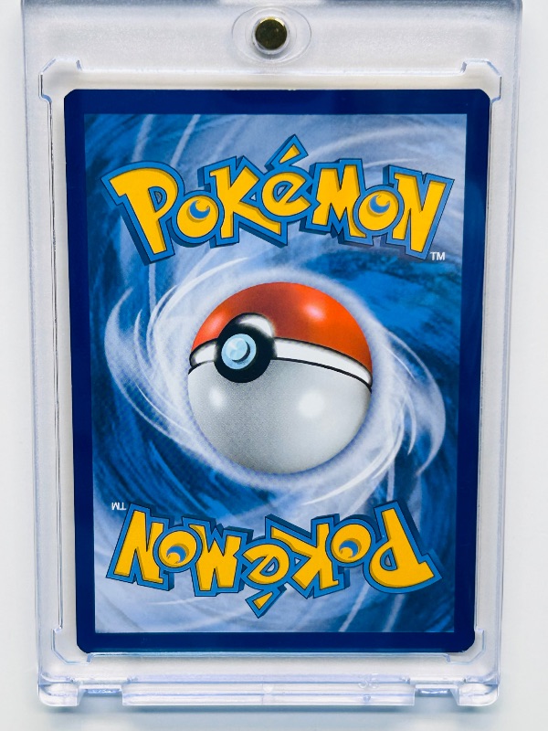 Photo 1 of 165638…Pikachu Pokémon card in hard plastic case