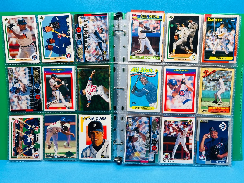 Photo 1 of 165651…final sale no return/refund- 270 mixed baseball cards in binder