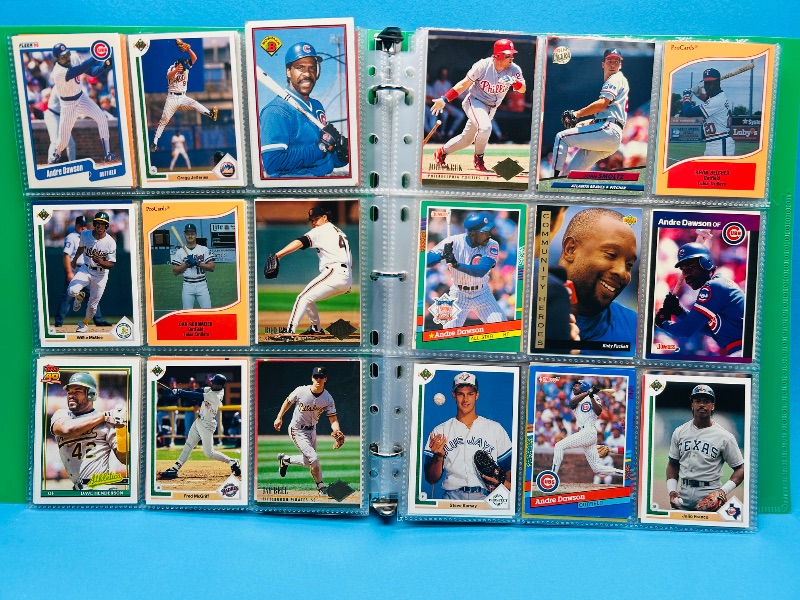 Photo 1 of 165651…final sale no return/refund- 270 mixed baseball cards in binder