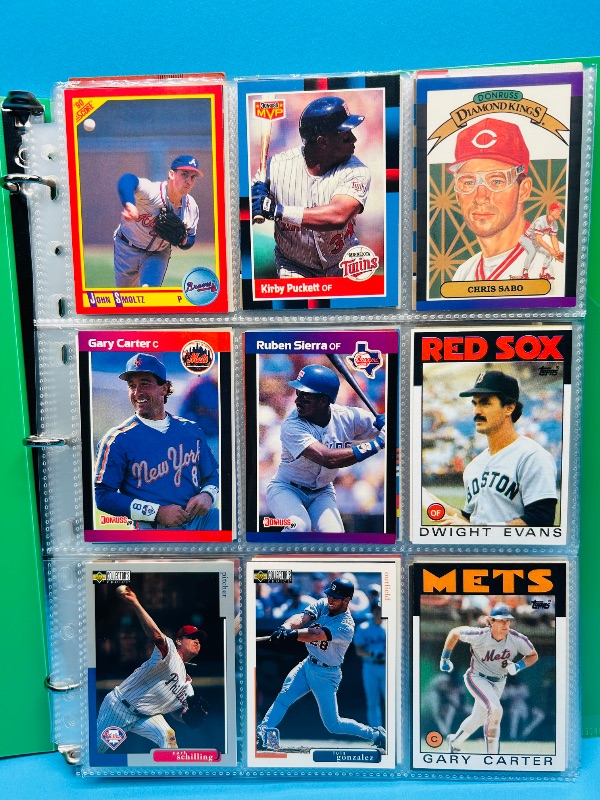Photo 1 of 165651…final sale no return/refund- 270 mixed baseball cards in binder