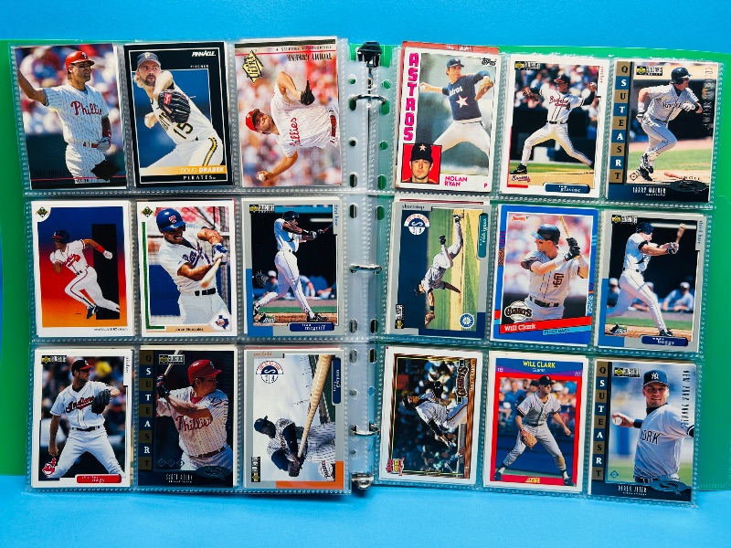 Photo 1 of 165651…final sale no return/refund- 270 mixed baseball cards in binder