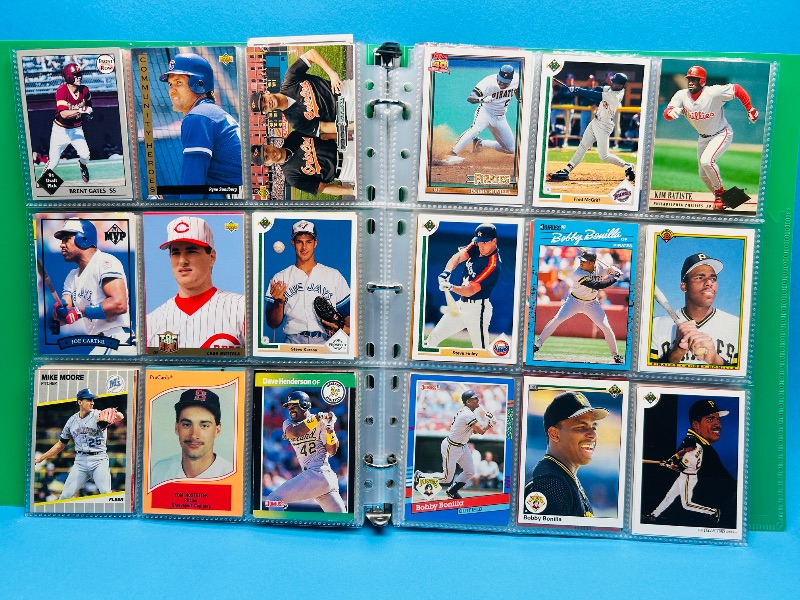 Photo 1 of 165651…final sale no return/refund- 270 mixed baseball cards in binder