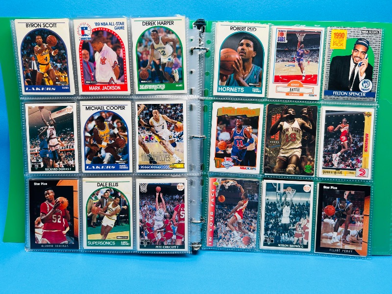 Photo 1 of 165652… final sale no return/refund-270 mixed basketball cards in binder
