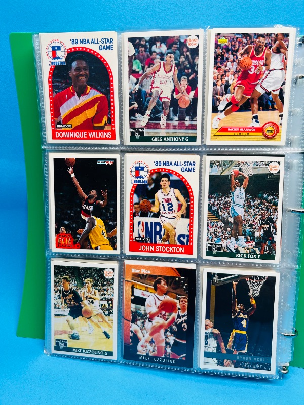 Photo 1 of 165652… final sale no return/refund-270 mixed basketball cards in binder