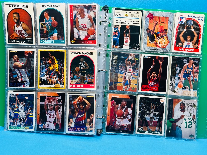 Photo 1 of 165652… final sale no return/refund-270 mixed basketball cards in binder