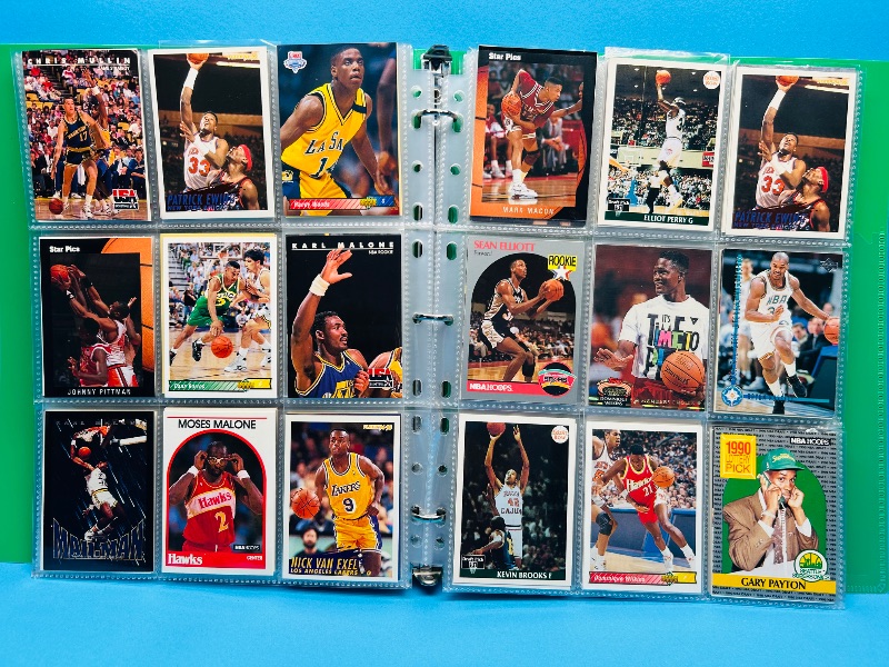 Photo 1 of 165652… final sale no return/refund-270 mixed basketball cards in binder