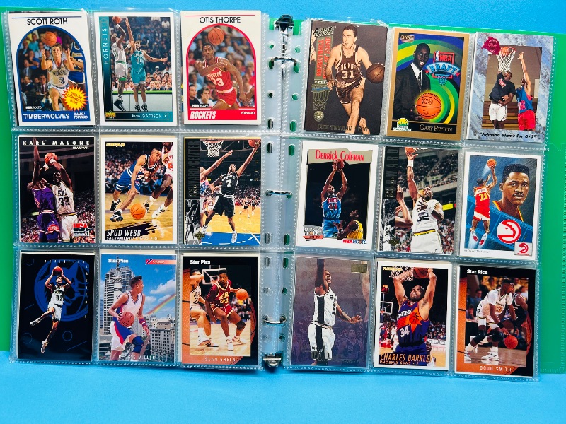 Photo 1 of 165652… final sale no return/refund-270 mixed basketball cards in binder