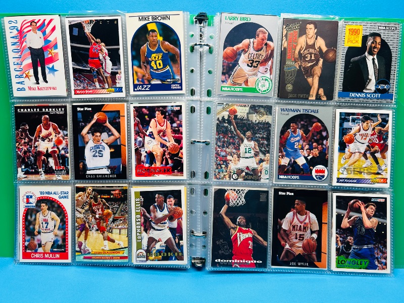 Photo 1 of 165652… final sale no return/refund-270 mixed basketball cards in binder