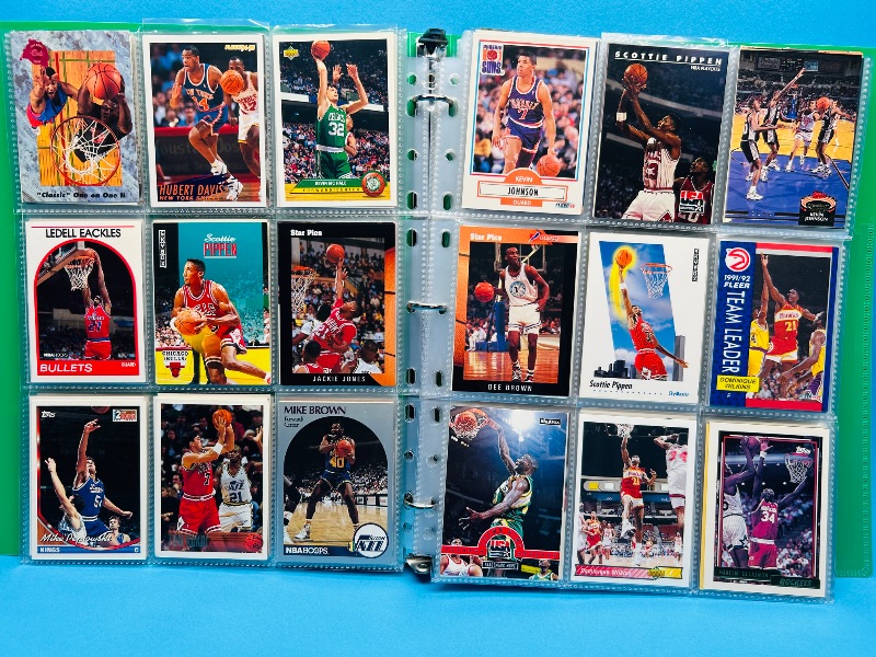 Photo 1 of 165652… final sale no return/refund-270 mixed basketball cards in binder