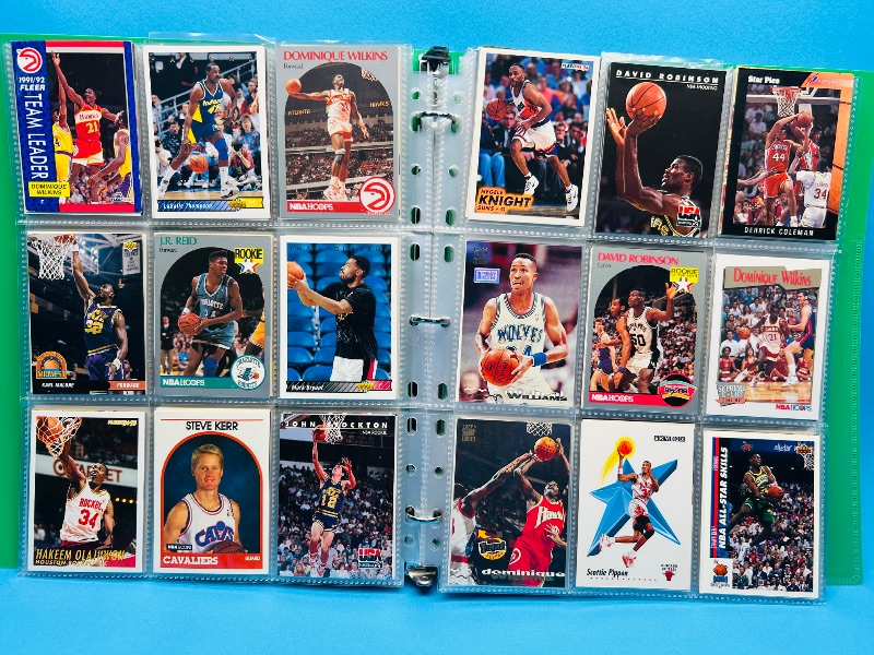Photo 1 of 165652… final sale no return/refund-270 mixed basketball cards in binder