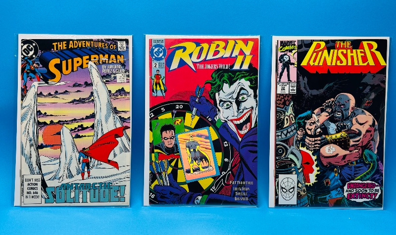 Photo 1 of 165653…3 vintage comics in plastic sleeves 