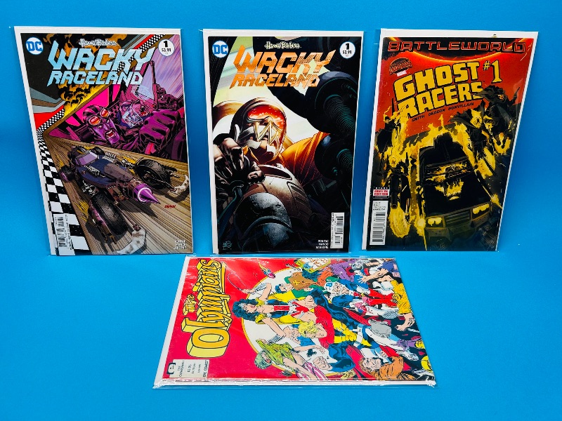 Photo 1 of 165670…4 comics all #1’s in plastic sleeves