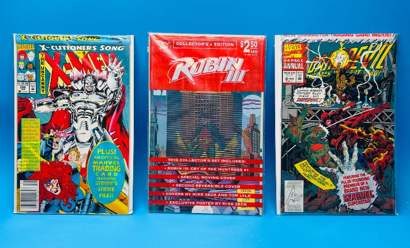 Photo 1 of 165671…3 sealed comics in plastic sleeves 