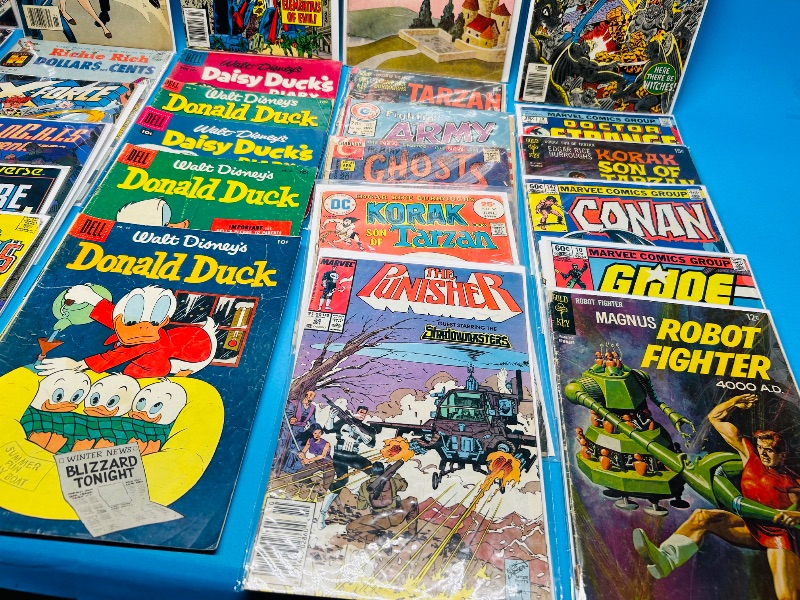 Photo 1 of 165678…30 damaged-final sale no return/refund- vintage comics  with minor to major damage 