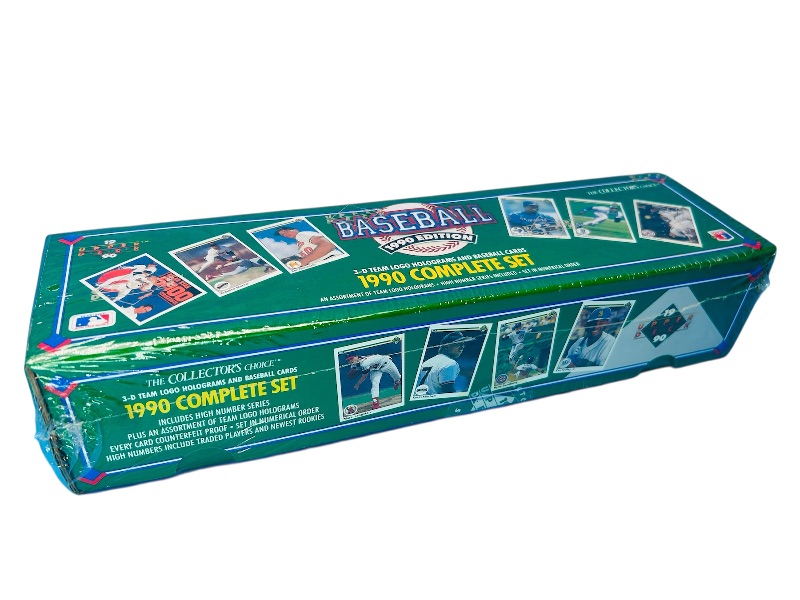 Photo 1 of 165682…SEALED-final sale no return/refund 1990 complete baseball card set