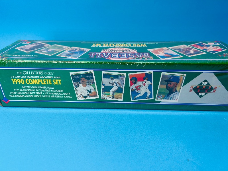 Photo 1 of 165682…SEALED-final sale no return/refund 1990 complete baseball card set