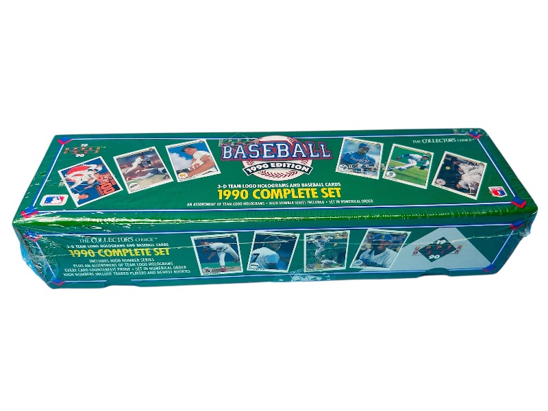 Photo 1 of 165682…SEALED-final sale no return/refund 1990 complete baseball card set