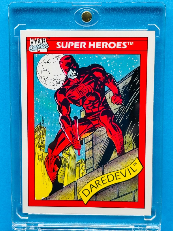 Photo 1 of 165697…marvel Daredevil card 4 in hard plastic case