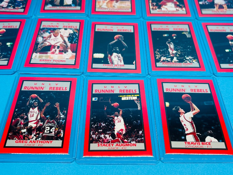 Photo 1 of 165705…13 UNLV Running Rebels cards in hard plastic sleeves
