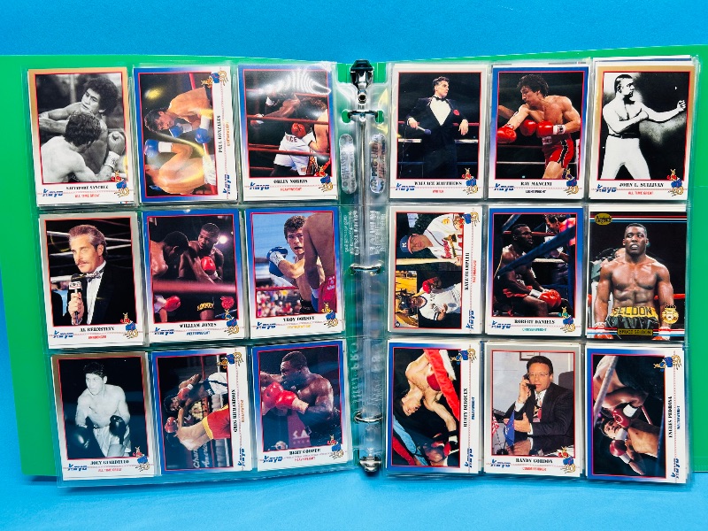 Photo 1 of 165723…final sale no return/refund- 162 mixed boxing cards in binder
