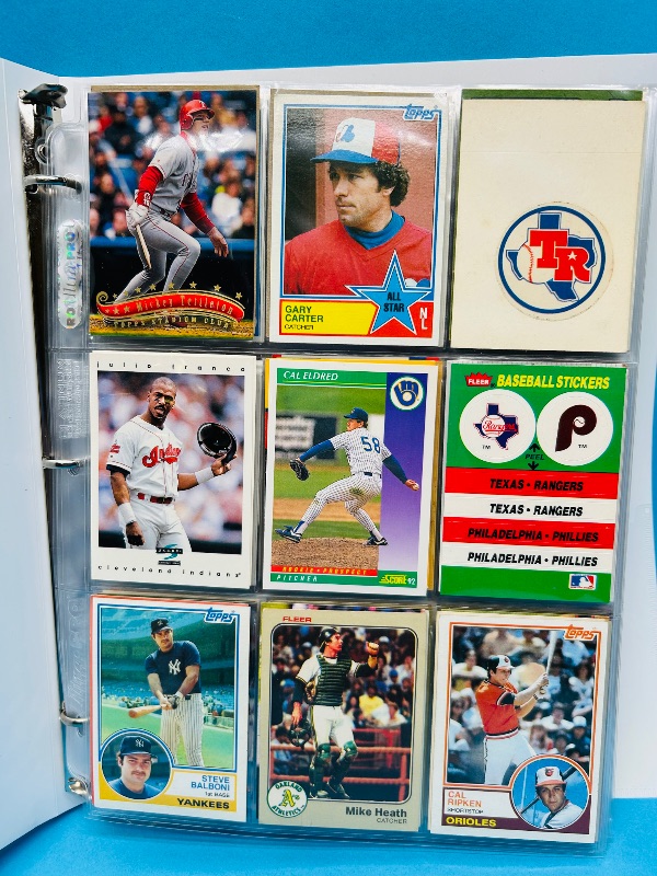 Photo 1 of 165726… final sale no return/refund- 270 mixed football cards in binder