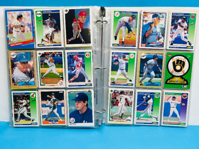 Photo 1 of 165727… final sale no return/refund- 278 mixed baseball cards in binder