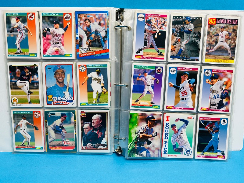 Photo 1 of 165727… final sale no return/refund- 278 mixed baseball cards in binder